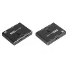 Alcasa Conmutador HDMI - HDMI - Negro - Metal - 7680 x 4320 - Datos - Oro (GC-M0261)