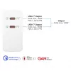 Good Connections GC Cargador rápido USB 140W tecnología GaN, 2x USB-C, PD 3.1, QC 5.0, PPS blanco -• Cargador rápido USB 140W• para smartphones