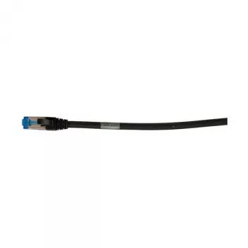 Cable de parcheado RJ45 S-STP(S/FTP) 500 MHz 15,0 m CAT6A negro TPE(Superflex) Synergy21
