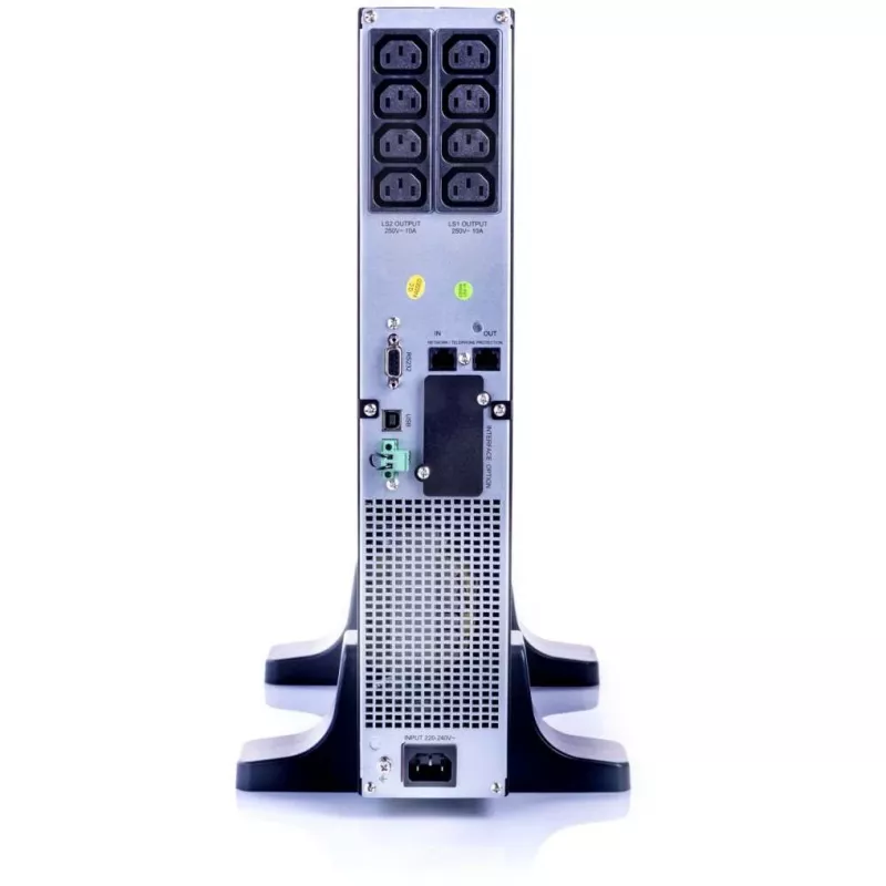 ALLNET SAI 1000VA Line-Interactive USB/RS232 pantalla LCD 19/Torre - SAI (offline) - 31 min.
