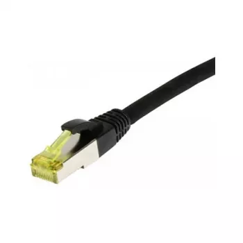 Cable de parcheado RJ45, CAT6A 500MHz, 25 m, negro, S-STP (S/FTP), TPE/LSZH (Ultraflex), AWG26, con cable bruto Cat.7, Synergy 21 (S217626)