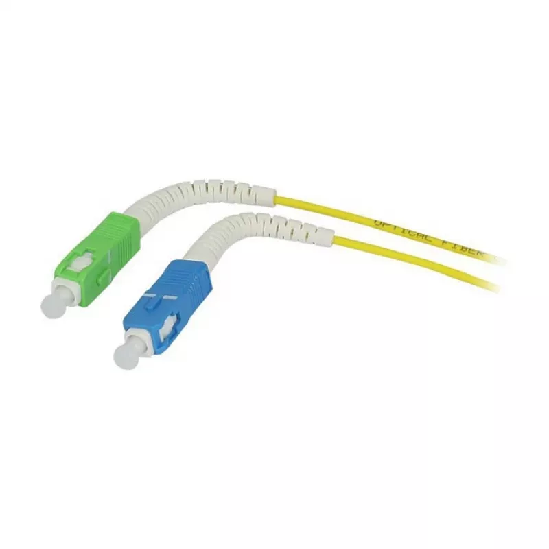 Synergy 21 Cable de parcheado de fibra óptica de 1 fibra 1,0 m SC-SC(APC) - 9/125u - OS2 - G657A2 - AD=2mm - funda antipinzamiento flexible (S215731)