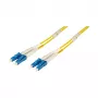 EFB-Elektronik Cable dúplex LC-LC 9/125µ, OS2, LSZH, amarillo, 2.0mm, 2m Fabricante: EFB Elektronik (O0350.2)