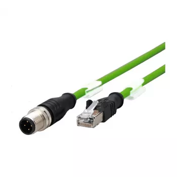 Metz 142M4D15020 cable de parcheo Ethernet negro