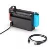 Unitek G1002D lector de tarjetas de juego de 4 ranuras para Nintendo Switch