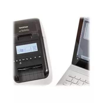 Impresora de etiquetas Brother QL-820NWBC transferencia térmica color 300 x 600 DPI 176 mm/seg con cable inalámbrica
