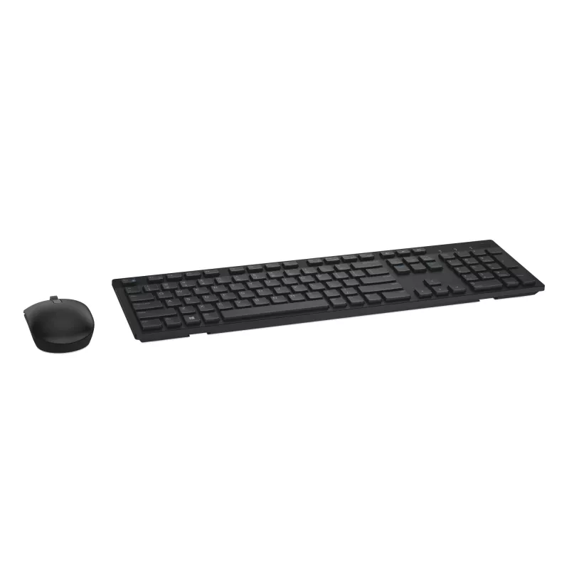 Dell KM636 - Conjunto de teclado y ratón - inalámbrico - 2,4 GHz - QWERTZ - Alemán - Negro