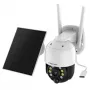 Cámara de seguridad IP Foscam B4 domo 4 MP (2560×1440), Wi-Fi 2,4 GHz, IP65, solar + batería 5000 mAh, giro 355°, inclinación 90°