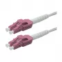Cable de fibra óptica ROLINE UNIBOOT multimodo 50/125µm OM4 LC dúplex 5m - cable - fibra multimodo