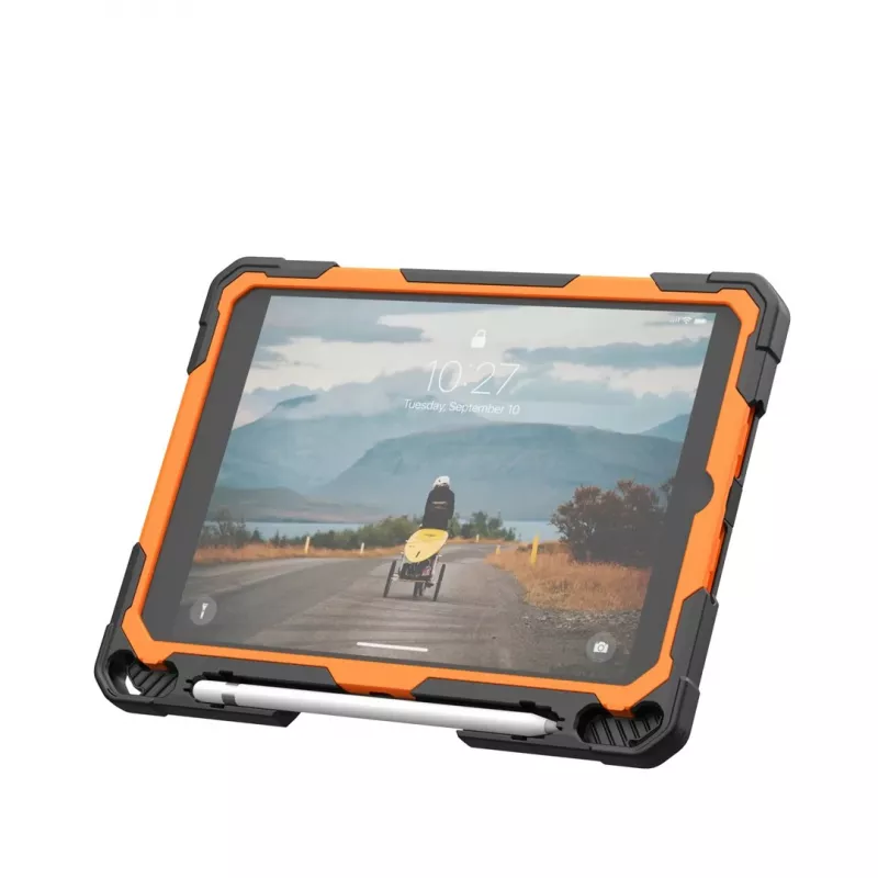 Funda para tablet Urban Armor Gear Plasma Healthcare 124470B19740 27,7 cm (10.9) bumper negra, naranja