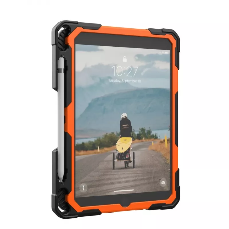 Funda para tablet Urban Armor Gear Plasma Healthcare 124470B19740 27,7 cm (10.9) bumper negra, naranja