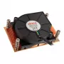 Disipador de CPU Akasa AK-CC1109BP01 con ventilador de 77 mm, Dual Ball Bearing, zócalo AM4, negro/cobre