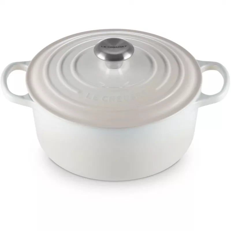 Le Creuset Signature Olla redonda 24 cm Meringue (21177247164430)
