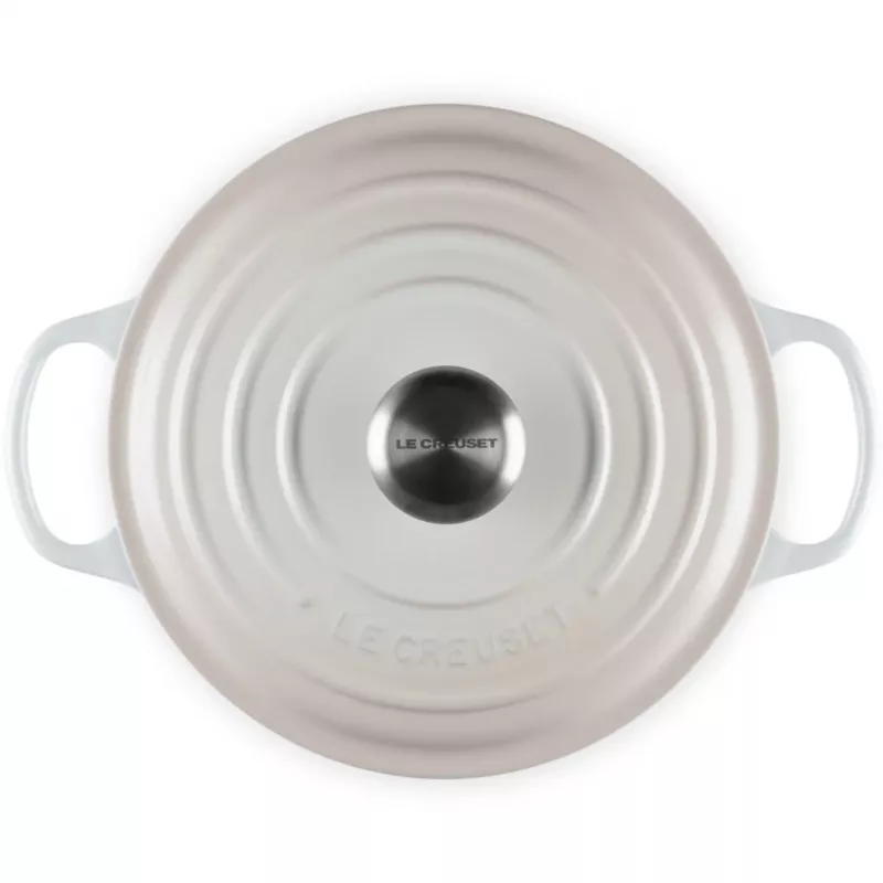 Le Creuset Signature Olla redonda 24 cm Meringue (21177247164430)