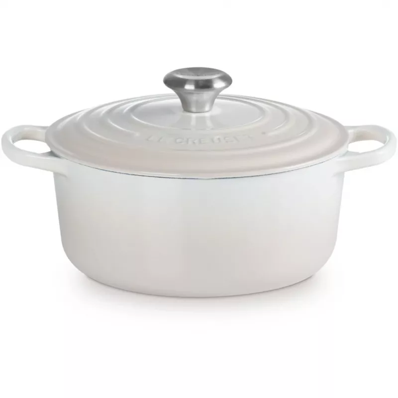 Le Creuset Signature Olla redonda 24 cm Meringue (21177247164430)