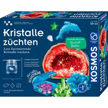 Cultivo de cristales, kit de experimentos