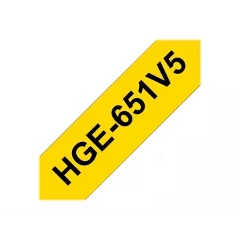 Cinta de etiquetar Brother HGE-651V5