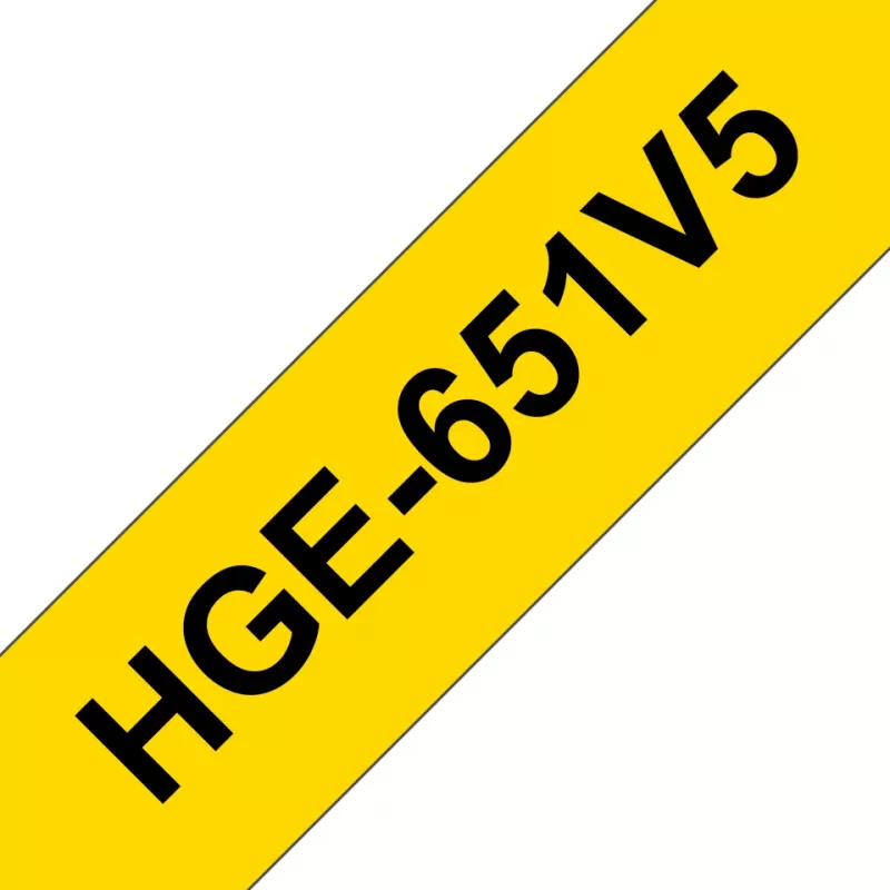 Cinta de etiquetar Brother HGE-651V5