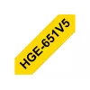 Cinta de etiquetar Brother HGE-651V5
