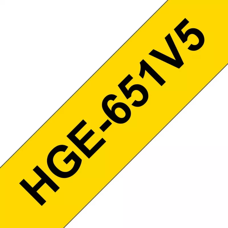 Cinta de etiquetar Brother HGE-651V5