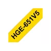 Cinta de etiquetar Brother HGE-651V5