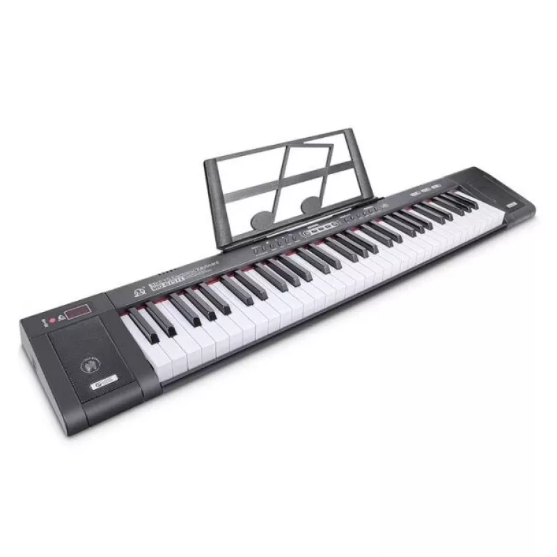 MQ 6151L - Teclado con micrófono para aprender a tocar, desarrollado para niños