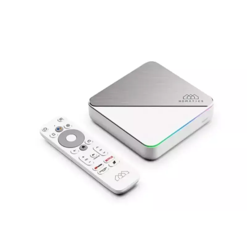 Reproductor multimedia de streaming Homatics Box R PLUS 4K Android TV — streaming 4K, plataforma Android TV