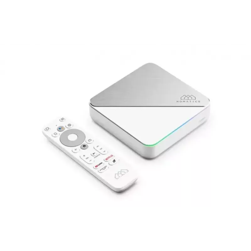 Reproductor multimedia de streaming Homatics Box R PLUS 4K Android TV — streaming 4K, plataforma Android TV