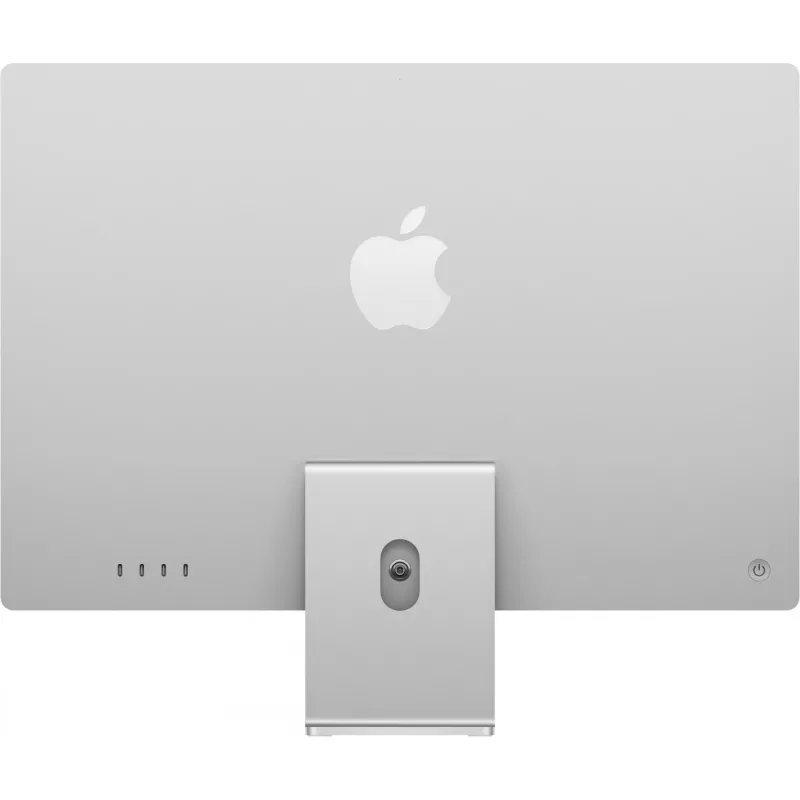 Apple iMac Plata CZ1EH-01200010 - 61cm(24‘‘) M4 CPU de 10 núcleos, GPU de 10 núcleos, 24GB RAM, 1TB SSD, cristal estándar, Magic Keyboard TID y NUM