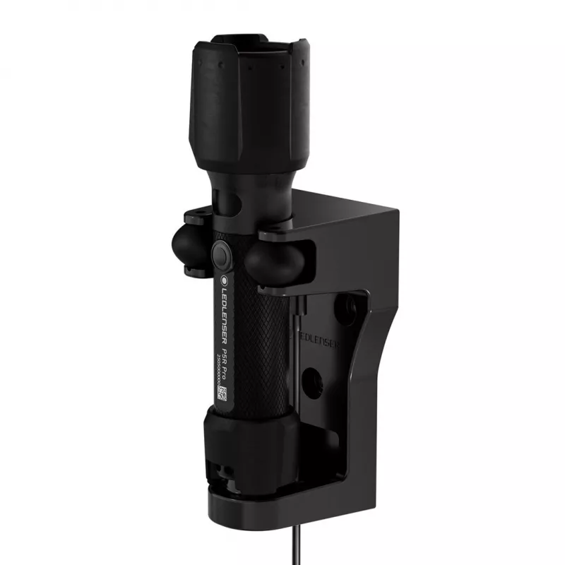 LED Lenser P5R Pro Linterna LED recargable de mano, negra, modelo 503101