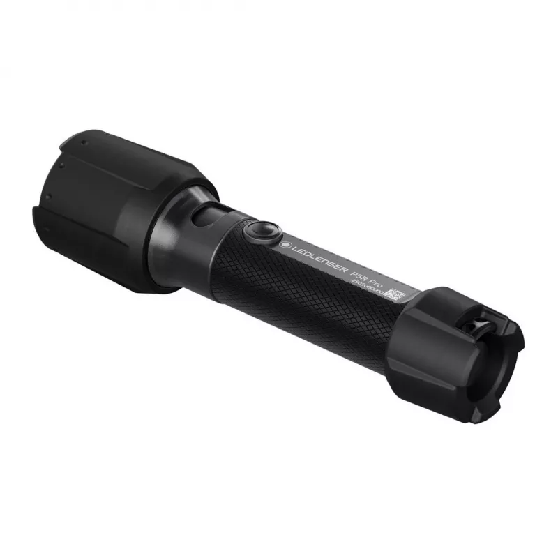 LED Lenser P5R Pro Linterna LED recargable de mano, negra, modelo 503101