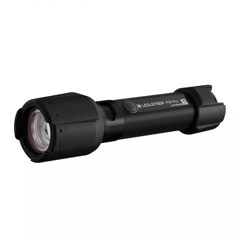 LED Lenser P5R Pro Linterna LED recargable de mano, negra, modelo 503101