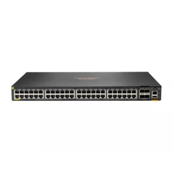 HPE Aruba 6300F - Switch - L3 - gestionado - 48 x 10/100/1000 (PoE+) + 4 x 50 Gigabit Ethernet SFP56 - montaje en rack - PoE+ - conforme a TAA