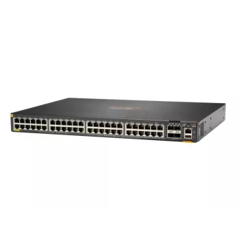 HPE Aruba 6300F - Switch - L3 - gestionado - 48 x 10/100/1000 (PoE+) + 4 x 50 Gigabit Ethernet SFP56 - montaje en rack - PoE+ - conforme a TAA