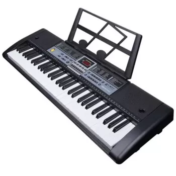 SUPRIMO 6136L - Teclado con micrófono para aprender a tocar el piano, diseñado especialmente para niños