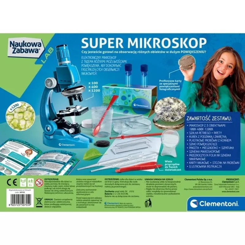 Clementoni Scientific Fun - Super microscopio