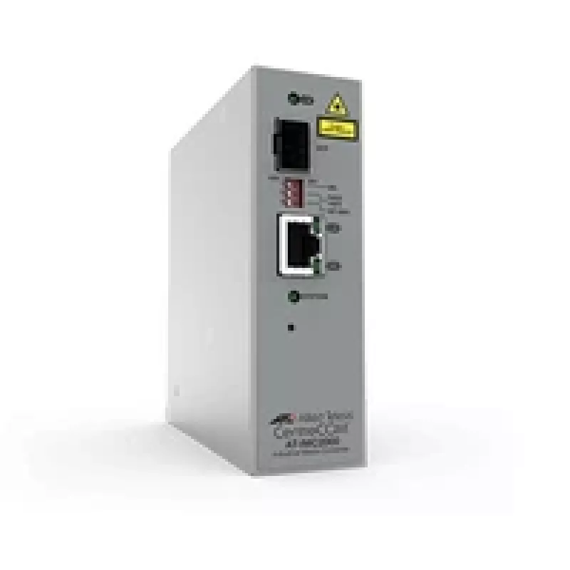 Allied Telesis AT IMC2000T/SP - Temperatura industrial - Convertidor de medios - GigE - 1000Base-SX, 100Base-FX - RJ-45 / SFP (mini-GBIC)