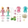 Set de figuras Princess Magic 71504 Sirenas infantiles con medusas