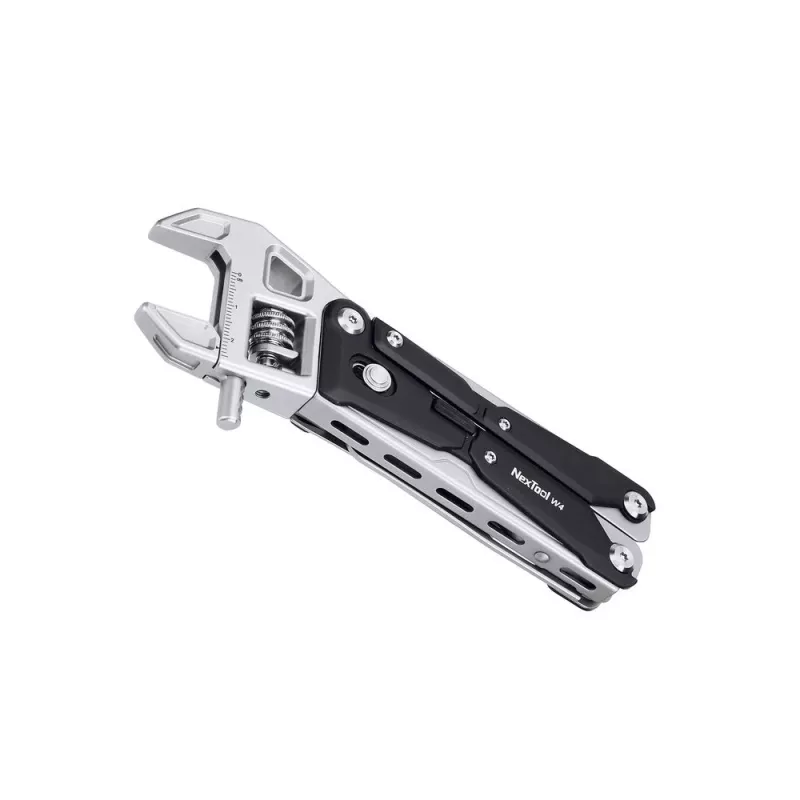 Multiherramienta llave ajustable Nextool NE20362A — Carcasa de aluminio, 11 herramientas, 207 mm desplegada, 153 mm plegada, 313 g