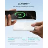 Cargador portátil Anker A1665H21 5000mAh fino blanco