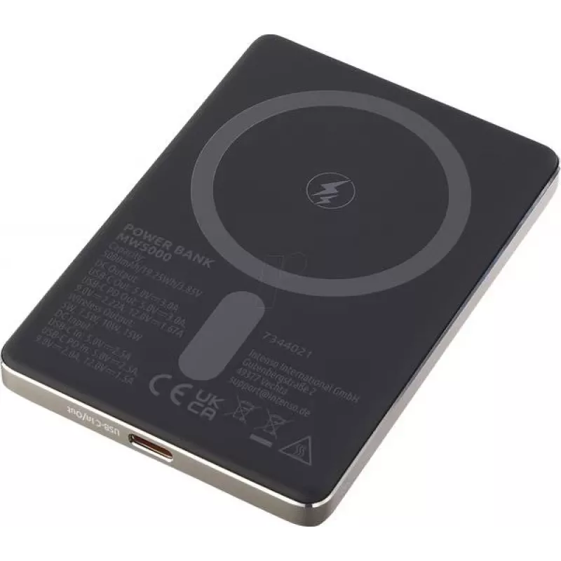 Batería externa USB 5000MAH MAG/CHAMPAGNE 7344021 Intenso