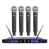 DNA WM4 Vocal Set - Set (micrófono inalámbrico, 4x emisores de mano, sistema de sonido UHF)