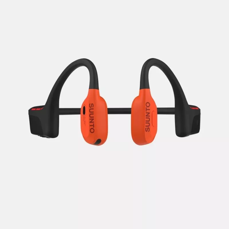 Suunto Wing 2 Coral Orange auriculares inalámbricos de conducción ósea con batería externa