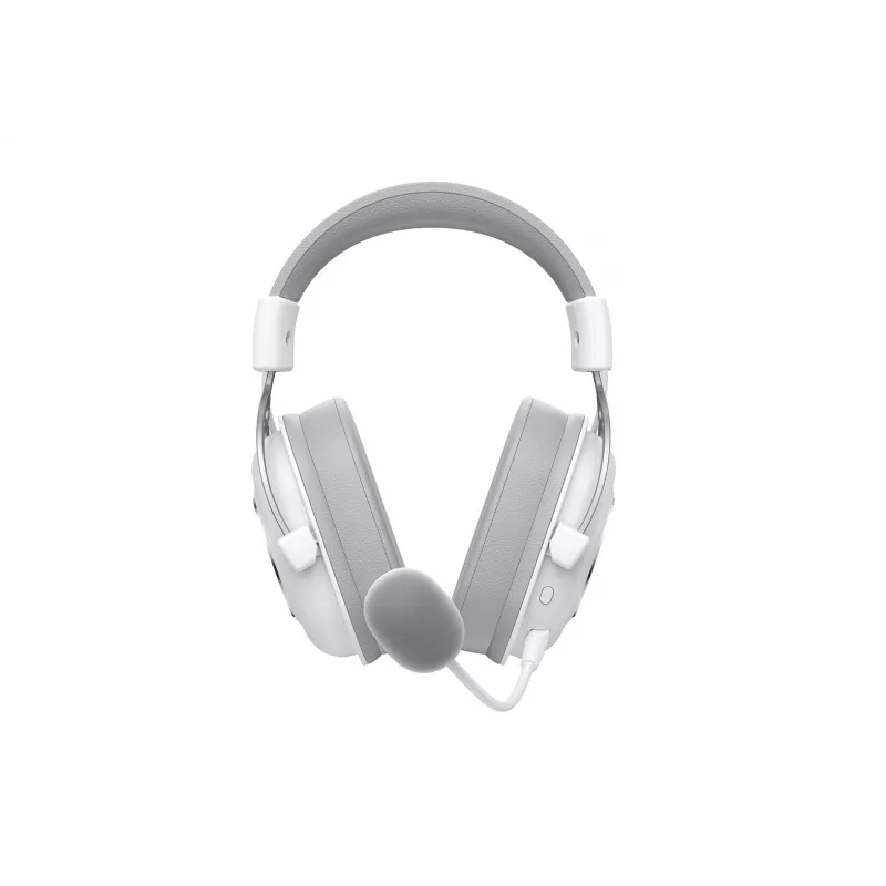 Auriculares over-ear HAVIT H2002YG — inalámbricos 2,4G, Bluetooth, con cable, 20–20.000 Hz, alcance 10 m, 257 g (blanco/gris)