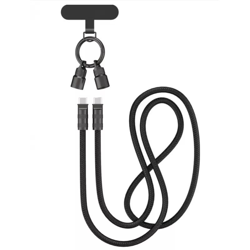 Set de viaje Havit STK011 EU cargador batería externa cable USB-C ventilador de mano
