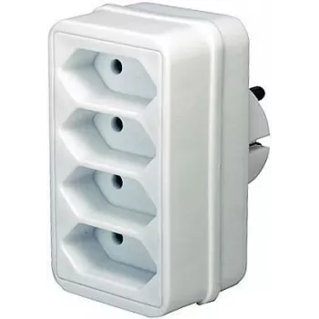 Caja de enchufes Brennenstuhl 1508040 blanca