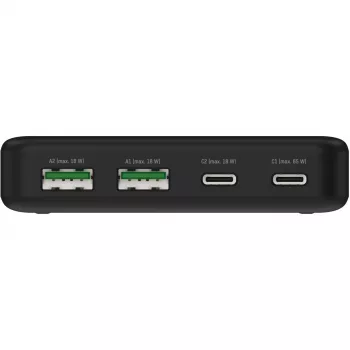 Cargador USB de sobremesa DC465PD (negro, 65 W, PD, Quick Charge 3.0)