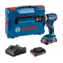 Bosch GSB 18V-45 Professional - Taladro percutor atornillador - Batería - 2 velocidades - Portabrocas de llave 13 mm - 45 N·m - 2 baterías - 18 V (06019K3303)