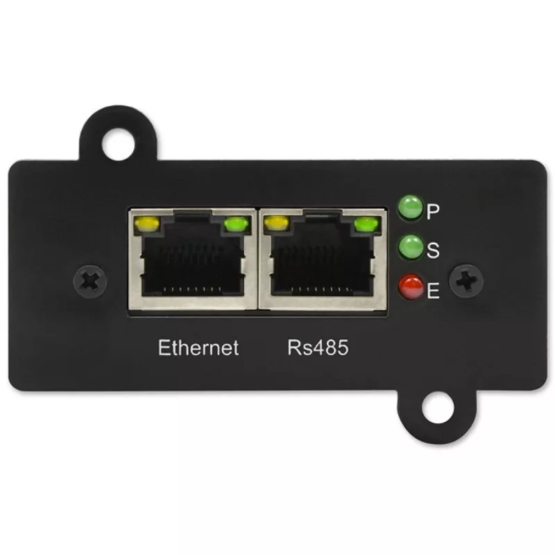 Módulo de gestión de red SNMP QOLTEC 50398 para supervisión y control del SAI