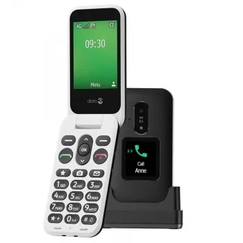 Teléfono básico Doro Leva E30 2,8 inch 1150 mAh negro blanco